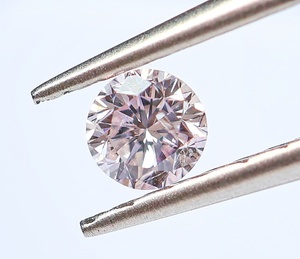 【１００円～】0.127ｃｔ 天然ダイヤ FANCY LIGHT PINK（ナチュラルカラー）I1