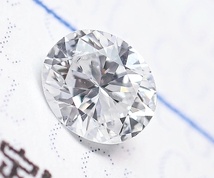 【１００円～】0.208ct 天然ダイヤ Eカラー（ナチュラルカラー）SI1 OVカット_画像1