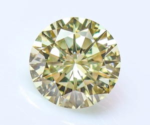 [100 jpy ~]EXCELLENT!0.655ct natural diamond Berry light yellow ( natural color )SI1