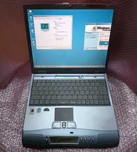 【中古】富士通 FMV-BIBLO NE6/60C (2001年モデル) Windows2000 テストインストール済み