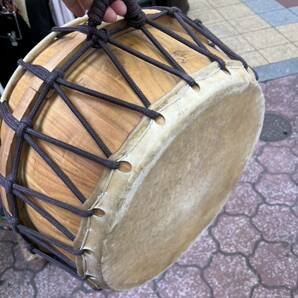 ◇ 民族楽器 プク 中古 韓国 太鼓の画像1