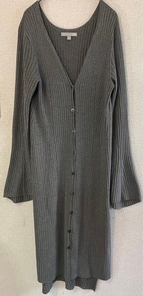 Mame Kurogouch ×UNIQLO ロングリブカーディガン M