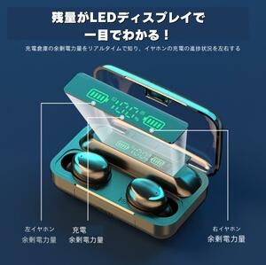 高音質　防水ワイヤレスイヤホン　ノイズキャンセリング　Bluetooth