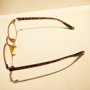 オシャレな老眼鏡 ＋3.0 ボストン ブラウン ブルーライトカットレンズの画像3