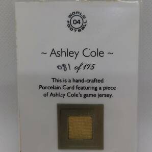 【Ashley Cole】 Futera 2006 GAME JERSEY CARDの画像2