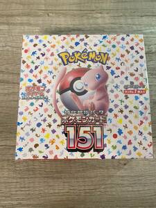 ★未開封 シュリンク付★ ポケモン151 BOX ポケモンカード