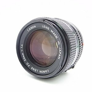 p115 CANON LENS NEW FD 50mm f1.4 USEDの画像1