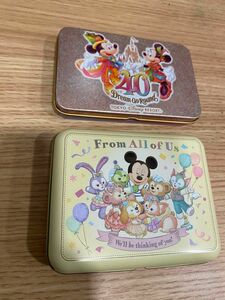 ディズニーシー フロム オール オブ アス&ドリームゴウアラウンド キャンディー缶(中身はありまでん)