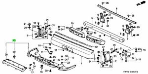 ★新品★ 02R 希少 未使用 未塗装 NSX NSX-R 後期 純正 リア スカート ホンダ HONDA ACURA Rear Skirt Mugen Spoon 無限 スプ―ン NA2