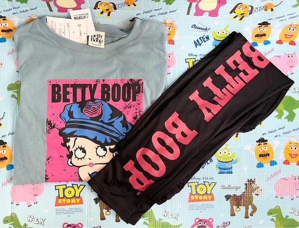 新品未使用 BettyBoop ベティちゃん 上下セットアップ 2点セット