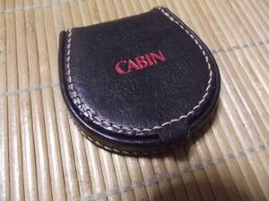 まとめて即決！牛革レザー製　キャビン　CABIN　黒　小銭入れ　コインケース