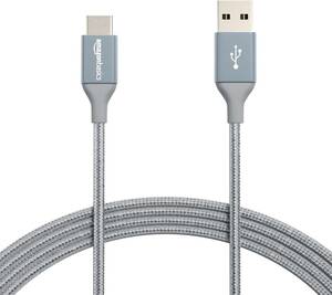 ダークグレー 3.0m USB Type-C to USB-A (2.0) Amazonベーシック USB-C to USB-A 