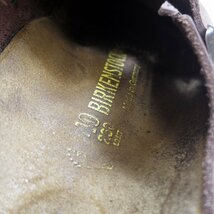 40 260表記　26㎝相当　BIRKENSTOCK BOSTON　ビルケンシュトック 　ボストン　レザーサンダル　コンフォート　ブラウン/24.4.12/P687_画像10