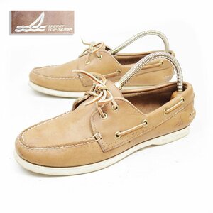 8-1/2M表記　SPERRY TOP-SIDER　デッキシューズ　ローファー　スリッポン　茶　ブラウン　/24.4.11/P711