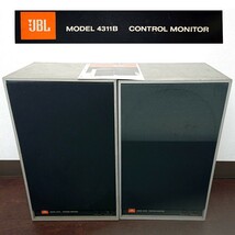 『JBL ジェイビーエル スピーカー ペア MODEL 4311B CONTROL MONITOR 取扱説明書 付き』音響機器 機材 オーディオ 機器 音楽 コレクター_画像1