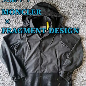 【美品！！】Moncler モンクレール　フラグメント　コーチジャケット　ブルゾン　アウター　ロゴ　フジワラヒロシ　サイズM