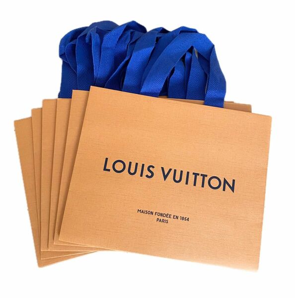 ルイヴィトン ショップバッグ 6点 紙袋 ショップ袋 ショッパー LOUIS VUITTON 未使用品