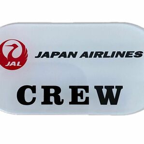 JAL クルータグ crew tag フライトタグ ネームタグ 旅行 スーツケース 飛行機
