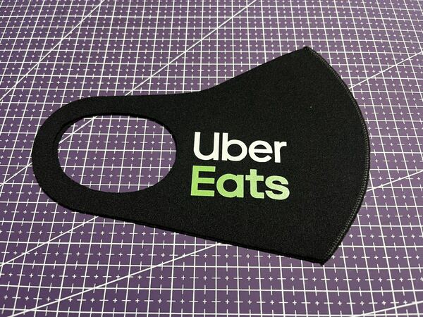 Uber eats ウーバーイーツロゴ入りマスク