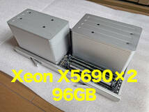 001〓Mac Pro 2010・2012対応CPUドーターボード/Xeon X5690×2/メモリ96GB_画像1