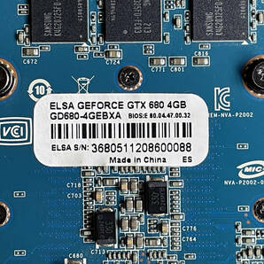 〓001 Mac Pro用 ROM書換え ELSA NVIDIA Geforce GTX680 4GBの画像6