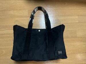 トートバッグ ポーター ブラック 黒 PORTER 吉田カバン BAG ハンドバッグ 