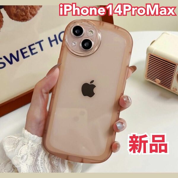 【新品】ピンク クリア iPhone 14 Pro Max ケース iPhoneケース