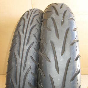 ダンロップ アローマックス GT601F 90/90-18 GT601 110/90-18 2020年製 中古タイヤ 前後セット DUNLOP ARROWMAX CBX400F 550F GB250 の画像9