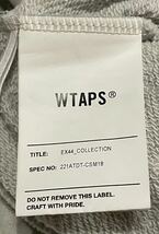 【中古】WTAPS 22SS ACADEMY SWEATER COPO 221ATDT-CSM18 LIGHT GRAY LARGE スウェット　neighborhood supreme_画像3