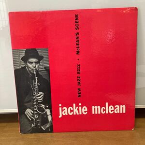 【LP】オリジナル★ジャッキー・マクリーン / JACKIE McLEAN /マクリーンズ・シーン/ McLEAN'S SCENE / US盤 / NEW JAZZ NJLP 8212 DG RVG