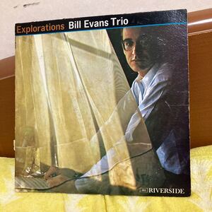 【LP】オリジ★ビル・エバンス・トリオ/ BILL EVANS TRIO / エクスプロレイションズ / EXPLORATIONS / US盤 / RIVERSIDE / RLP 351