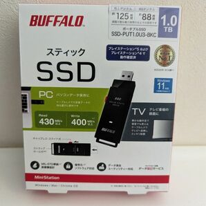 SSD-PUT1.0U3-BKC　 外付けSSD　1TB BUFFALO