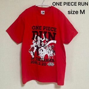 ONE PIECE RUN ワンピースラン　Tシャツ　Mサイズ　イベント　マラソン　記念品