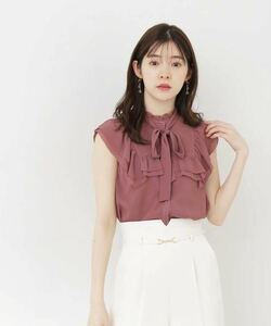  new goods unused great popularity complete sale Proportion Body Dressing PROPORTIONBODYDRESSING..la full blouse WEB limitation color pink regular price 10450 jpy 