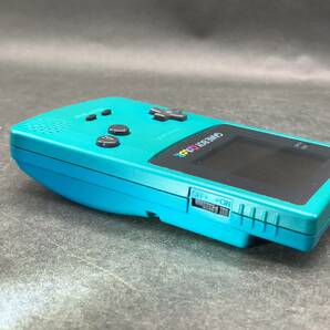 p-74827 美品 Nintendo ゲームボーイカラー ブルー GBC 動作品 本体のみ GAME BOY COLOR BLUE 任天堂 レトロゲーム機の画像5