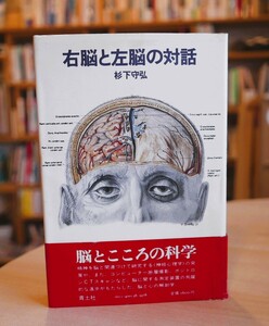 杉下守弘　右脳と左脳の対話　青土社1987初版・帯