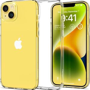 c-963 iPhone14Plus ケース クリア バンパーケース 二重構造 米軍MIL規格取得 耐衝撃 汚れが見える角度と見えない角度があります。