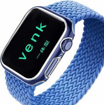 d-92venk アップルウォッチカバー ケース apple watch用 Series 8 7 SE 6 5 4 3 2 ガラスフィルム 一体型_画像2