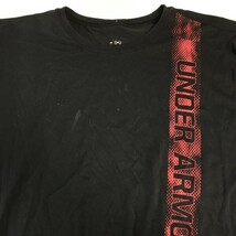 UNDER ARMOUR★吸水速乾　半袖Tシャツ【Mens size -L/黒/Black】Tops/Shirts◆BH105_画像3