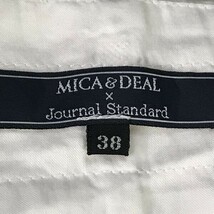 Made in Japan★MICA&DEAL/JOURNAL STANDARD★ショート/ハーフパンツ【Womens size -M/38/白/white】Shorts◆BG918_画像4