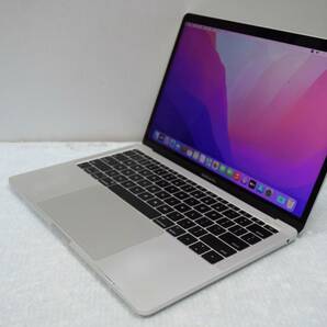 E3088 Y Apple MacBook Pro(2017) 13インチ A1708 Core i5/2.3GHz RAM:8GB/SSD:128GB Monterey 認証済 動作品・充電器付きの画像3