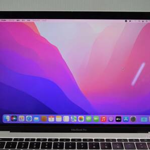 E3088 Y Apple MacBook Pro(2017) 13インチ A1708 Core i5/2.3GHz RAM:8GB/SSD:128GB Monterey 認証済 動作品・充電器付きの画像4