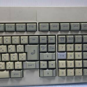E2307 Y NEC PC-9821用 純正キーボード / 本体のみ / 4キーキャップ欠品 :写真4枚目参考の画像3