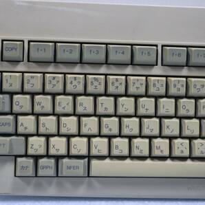 E2307 Y NEC PC-9821用 純正キーボード / 本体のみ / 4キーキャップ欠品 :写真4枚目参考の画像2
