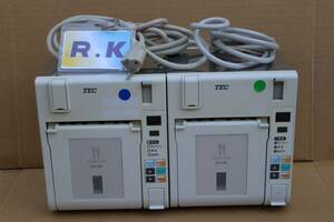 S0881(6)RK Y 【動作確認済・2台セット】東芝テック リモートプリンタ KCP-200