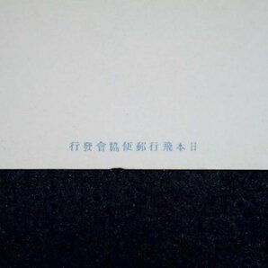 戦前 絵葉書 航空郵便開始記念 昭和4年 飛行切手 日本飛行郵便 手紙 郵趣 資料の画像4