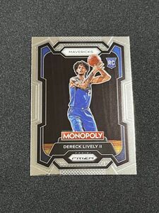 【RC】 Dereck Lively II デレック・ライブリー2世 2023-24 Panini NBA Prizm Monopoly Rookie マーベリックス