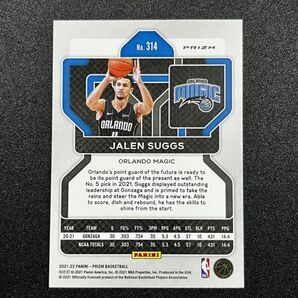 【RC】 Jalen Suggs ジェイレン・サッグス 2021-22 Panini NBA Prizm Ice Prizm Rookie マジックの画像2