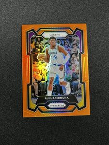 【49枚限定】 八村塁 Rui Hachimura 2023-24 Panini NBA Prizm Orange Prizm レイカーズ