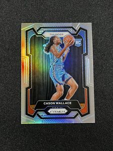 【RC】 Cason Wallace ケイソン・ウォーレス 2023-24 Panini NBA Prizm Silver Prizm Rookie サンダー